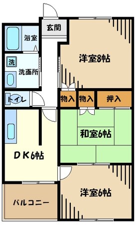 コトブキマンションの物件間取画像